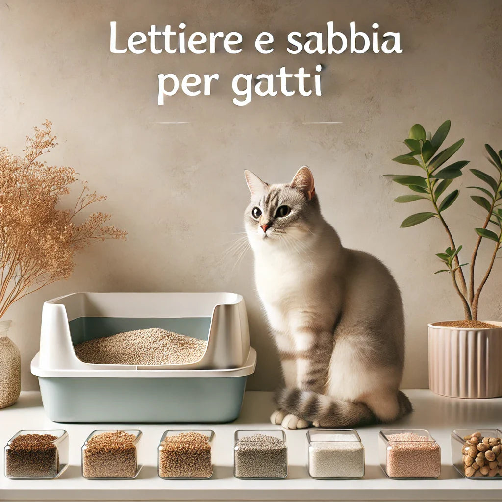 Lettiere e Sabbia per Gatti