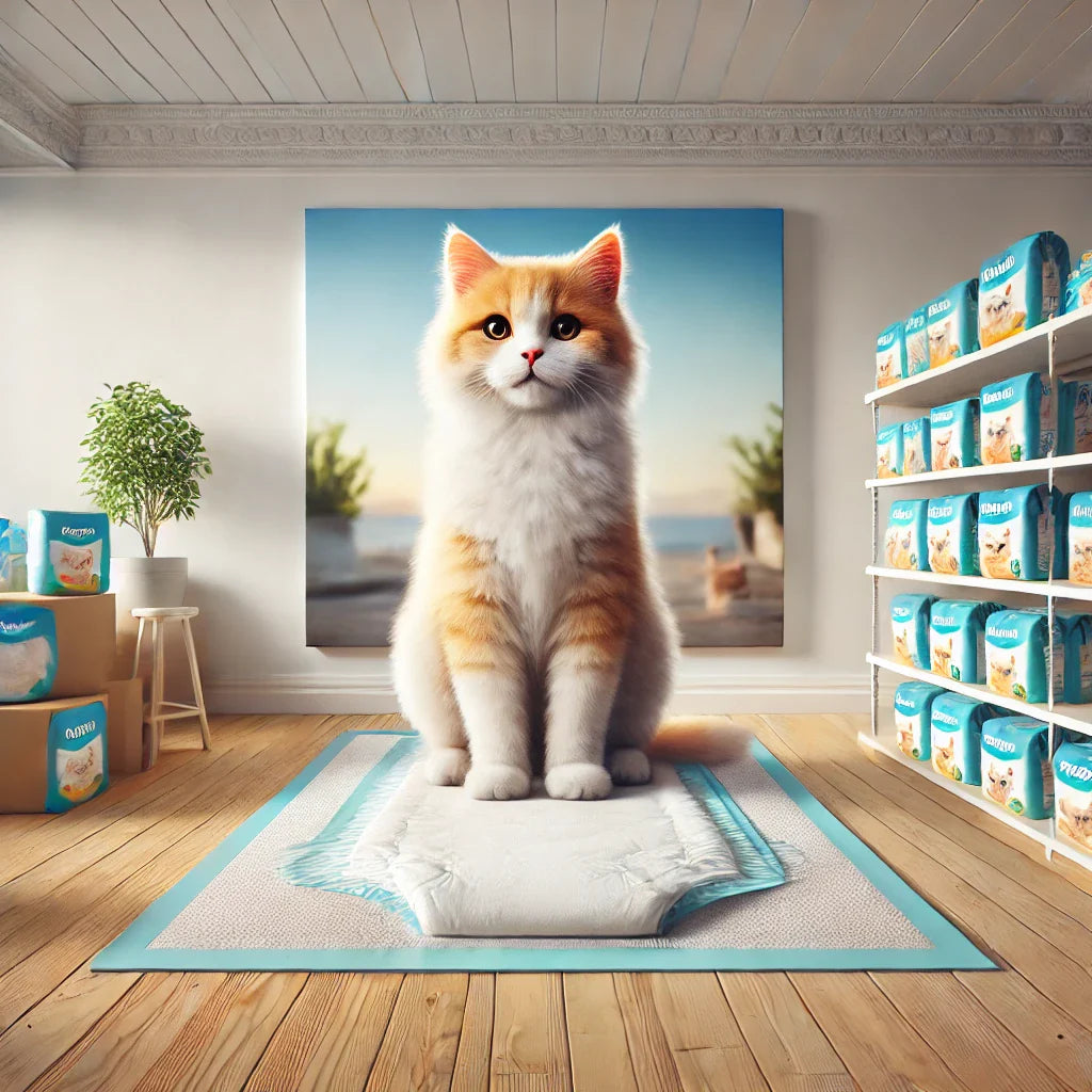 Tappetini Igienici e Pannolini per Gatti