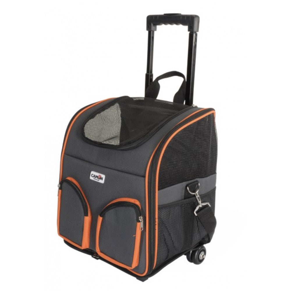 Trasportino trolley per cani e gatti Camon