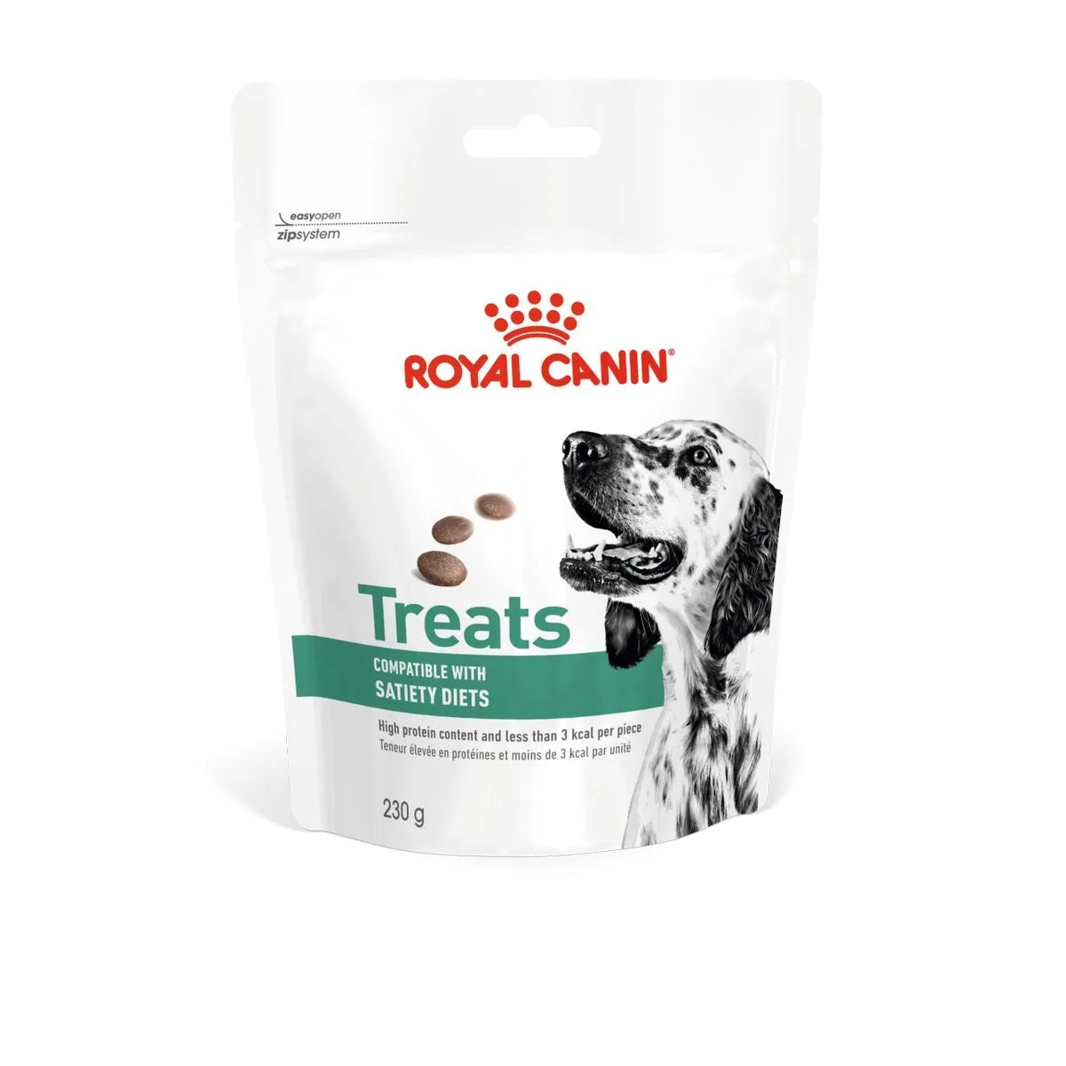 Bustina di snack dietetici per cani Royal Canin Treats Satiety 230 g