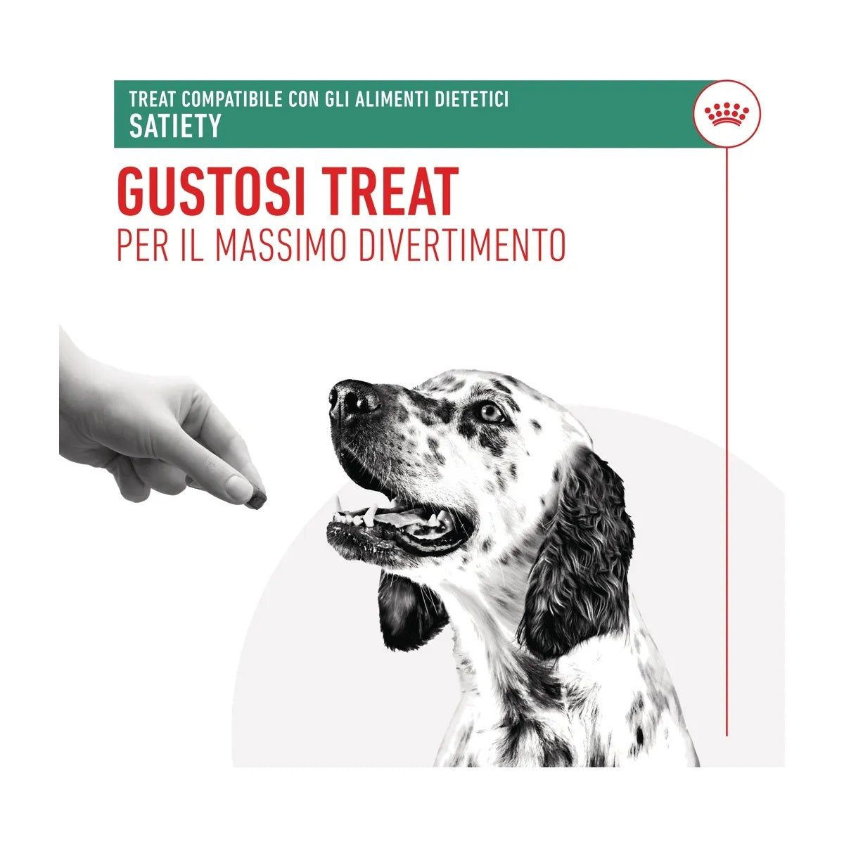 Bustina di snack dietetici per cani Royal Canin Treats Satiety 230 g