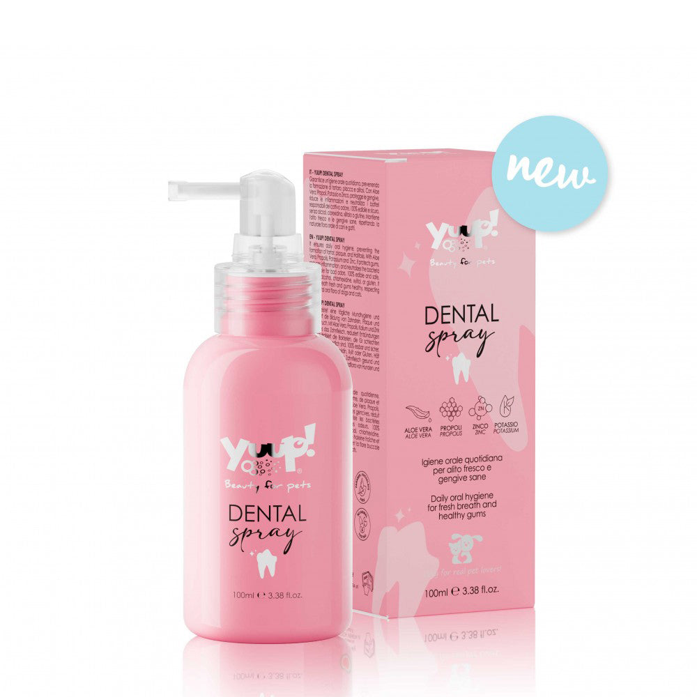 Flacone di dentifricio spray per cani e gatti Yuup Dental Spray 100 ml